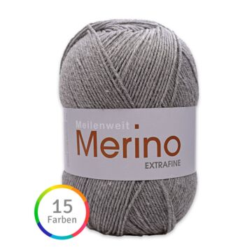 Meilenweit 100 Merino Extrafine Uni